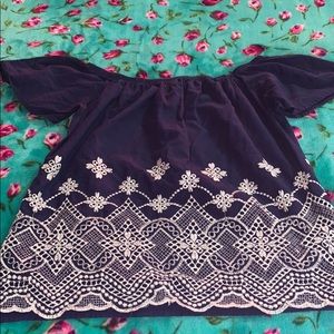 Off the shoulder top!